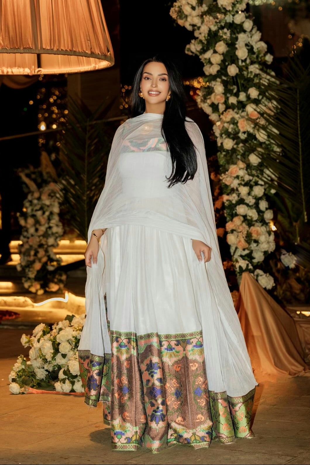 Multicolor Woven Habesha Dress Timeless Habesha Kemis