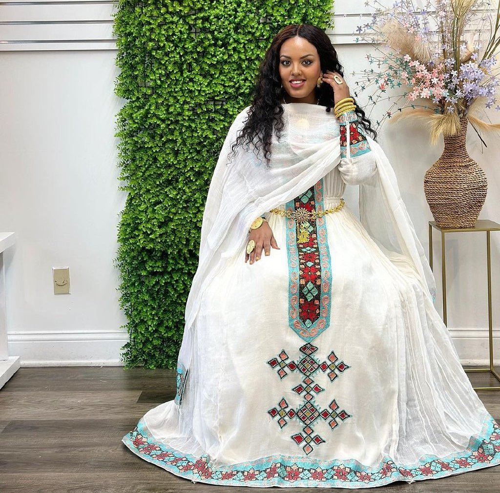 Ethiopian dress style best sale