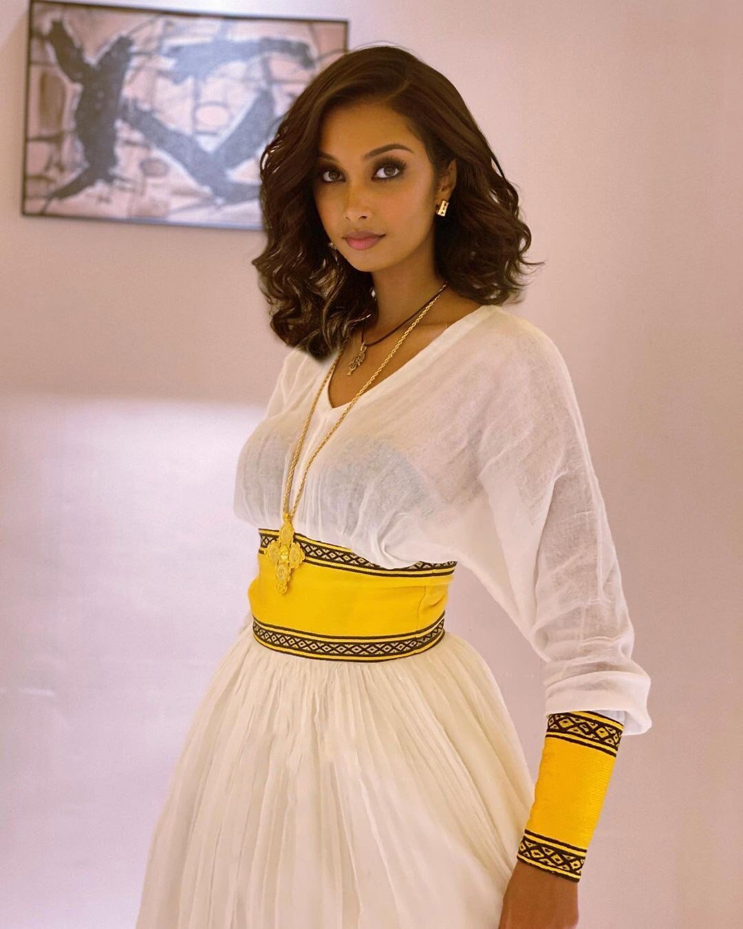 Simple Habesha Dress Handwoven Habesha Kemis Modern Habesha Libs Eritrean Dress ሀበሻ ቀሚስ ሀበሻ ልብስ