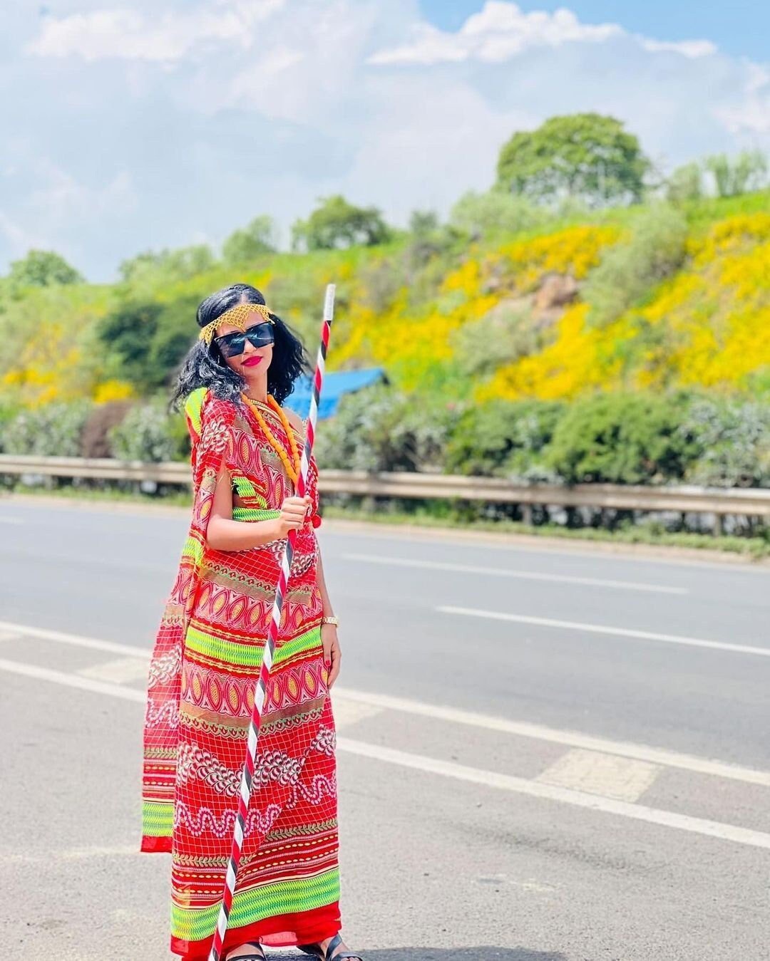 Simple Oromo Traditional Dress Habesha Kemis Beautiful Oromo Dress ሀበሻ ቀሚስ ሀበሻ ልብስ