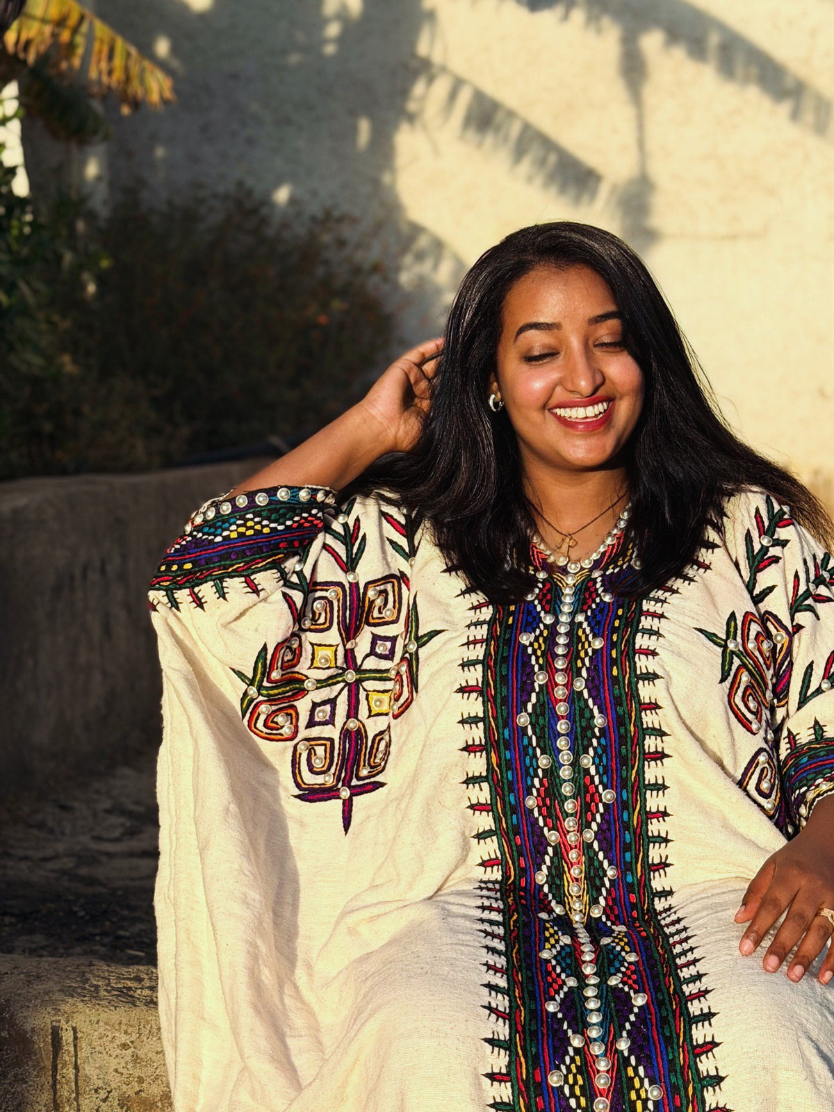 Timeless Habesha Kemis Rich Multicolor Detailing Habesha Dress Charming Ethiopian Dress 555