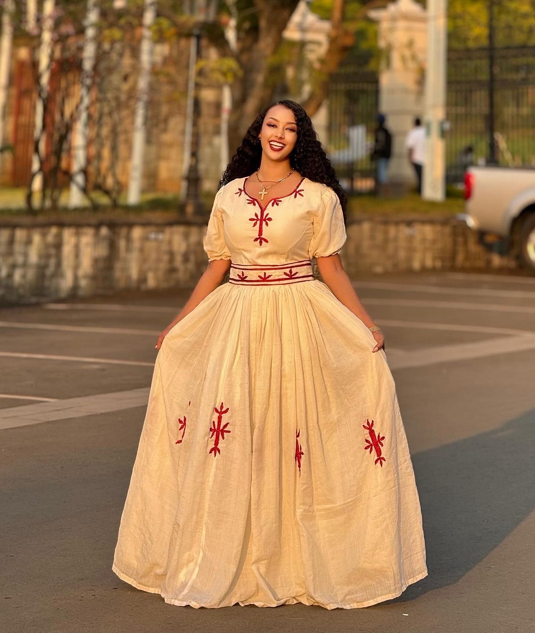 Simple Chic Habesha Dress Style Modern Habesha Kemis Ethiopian Dress Style XL