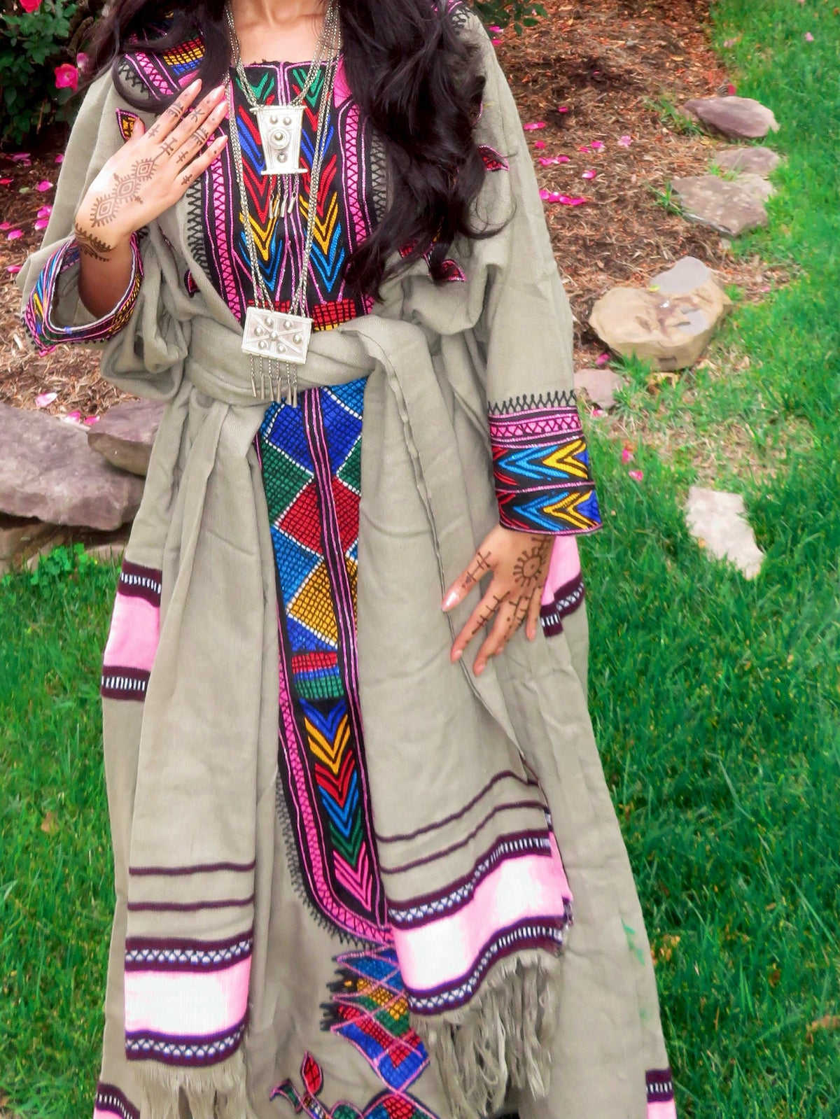 Colorful Raya Traditional Dress Cultural Habesha Dress Habesha Kemis for Festive Celebrations 828