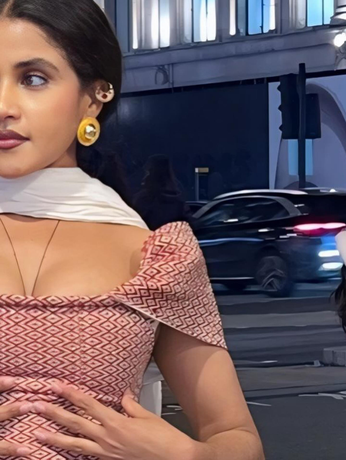 Off Shoulder Habesha Dress Short Sleeve Habesha Kemis Traditional Eritrean & Ethiopian Clothing 599