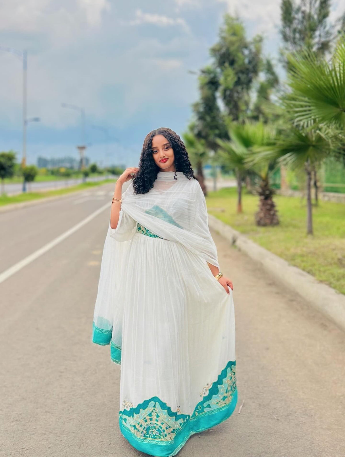 Beautiful Habesha Dress Habesha kemis For Special Events Traditional Ethiopian Dress 476