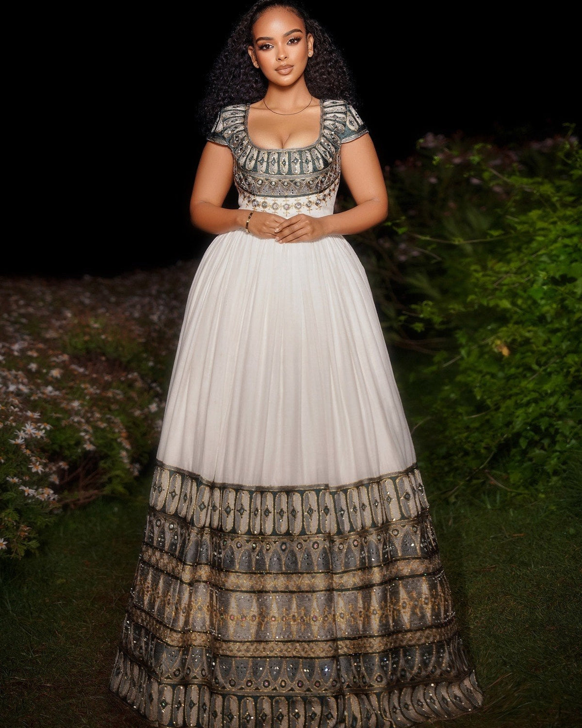 Ethiopian Clothing Wedding Style Habesha Kemis & Habesha Dress Traditional Elegance 751