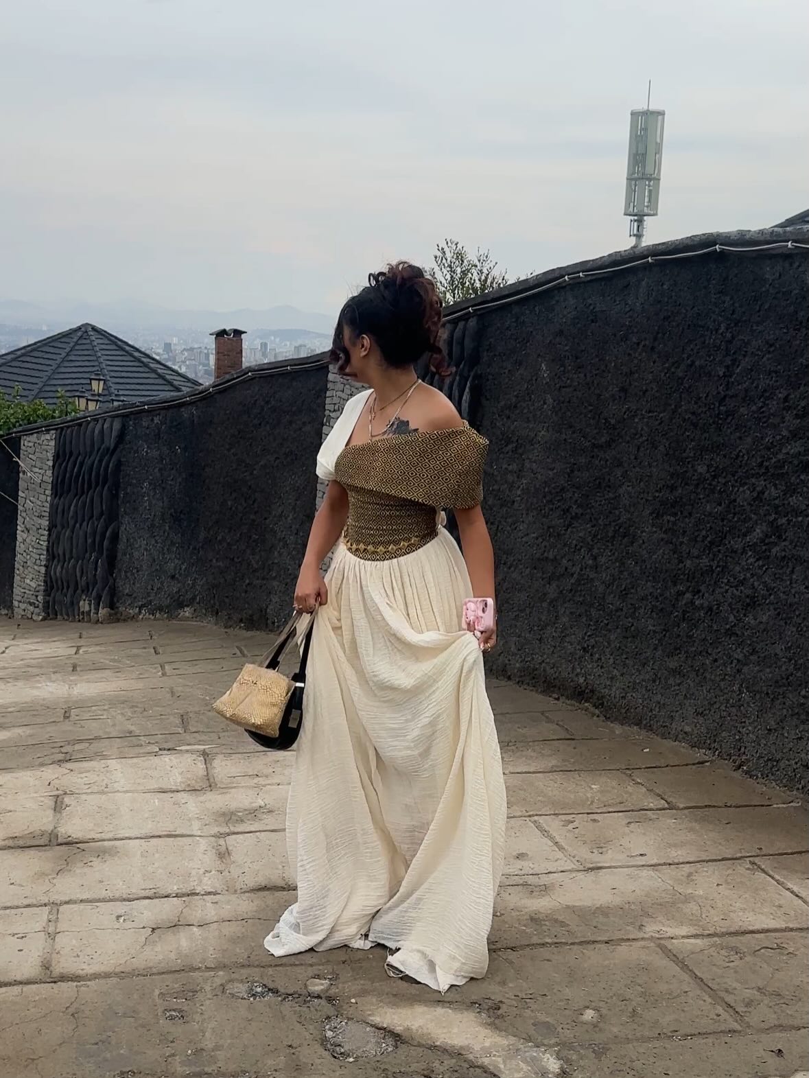 Stylish Habesha Dress Simple Design Habesha Kemis Beautiful Ethiopian Dress 648