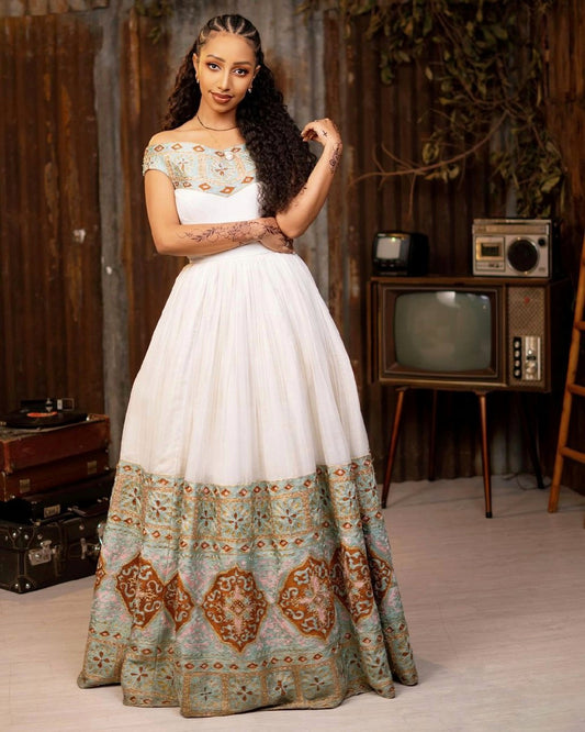  Bridal Habesha Dress