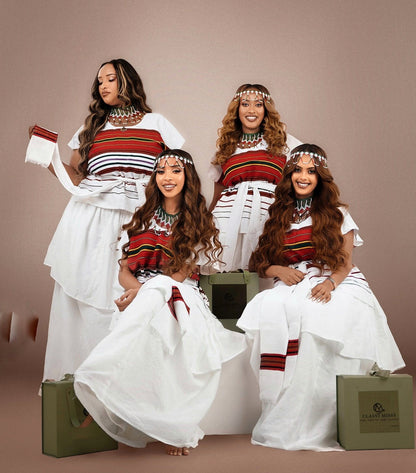 Oromo Traditional Dress Handcrafted Oromo Cultural Attire for All Occasions Stunning Oromo Clothing 132