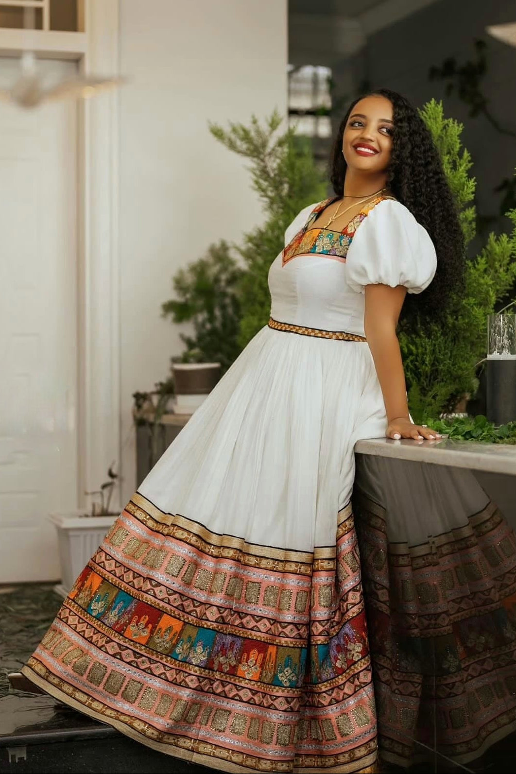 Elegant Habesha Kemis Traditional Ethiopian Dress & Wedding Attire