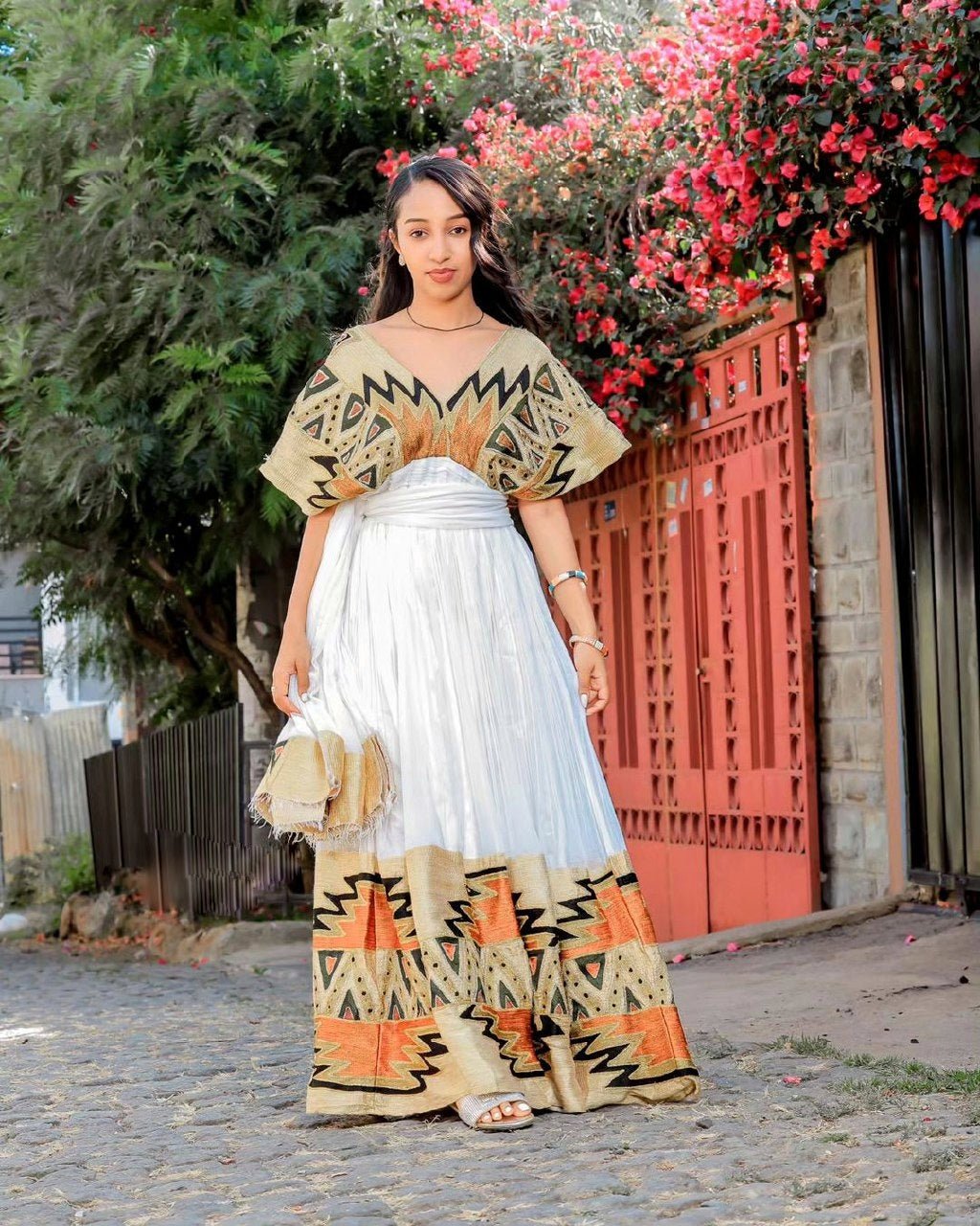 Redefining Habesha Style with a Modern Twist Modern Habesha Kemis Simple Ethiopian Dress