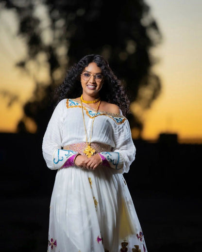 Stylish Modern Habesha Dress Habesha Kemis Ethiopian Dress Style Traditional Habesha Libs