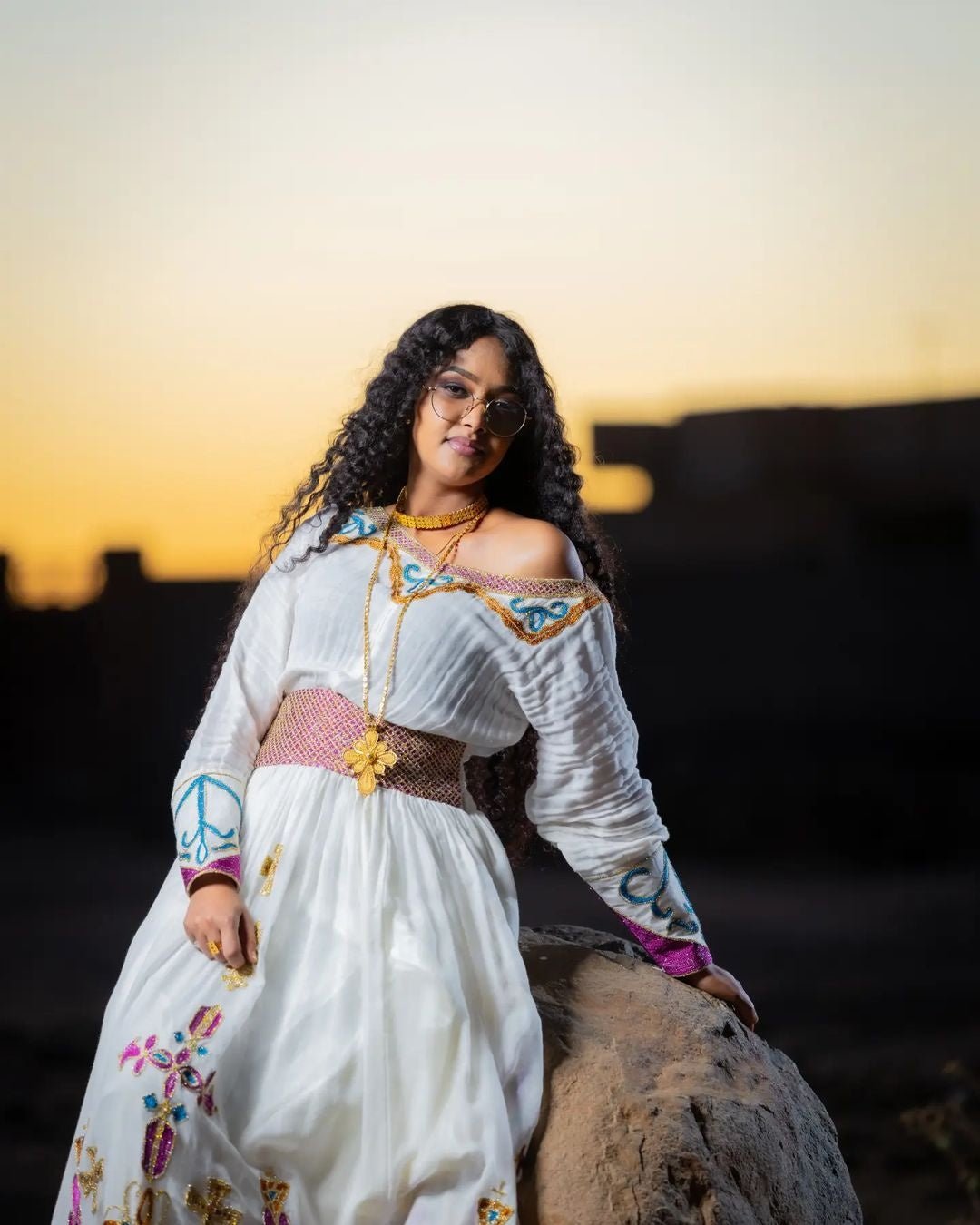 Stylish Modern Habesha Dress Habesha Kemis Ethiopian Dress Style Traditional Habesha Libs