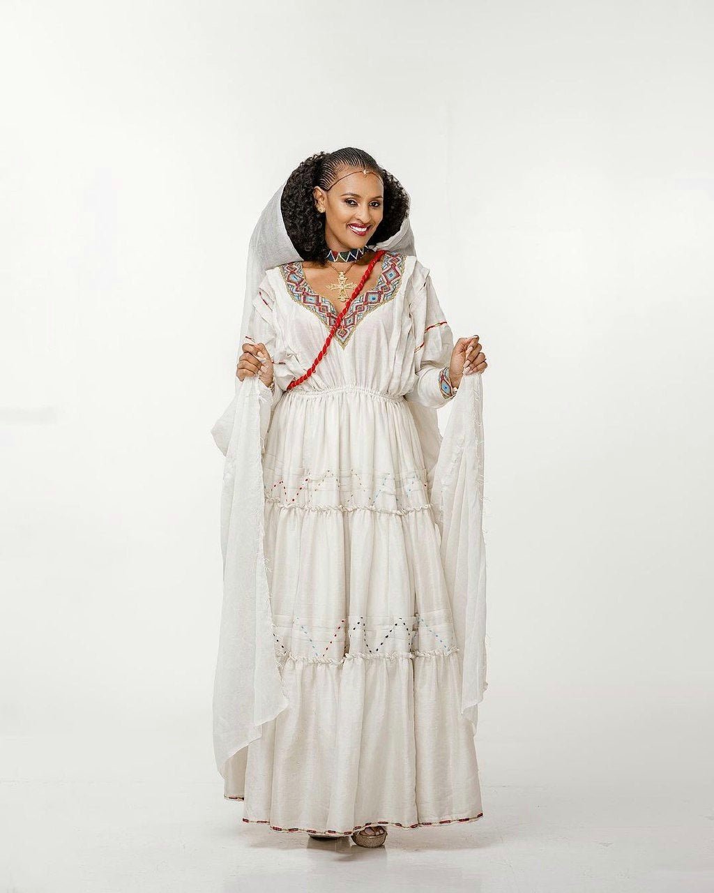 Gorgeous Simple Pattern Habesha Dress Modern Habesha Kemis Design Habesha Libs Ethiopian Dress Style