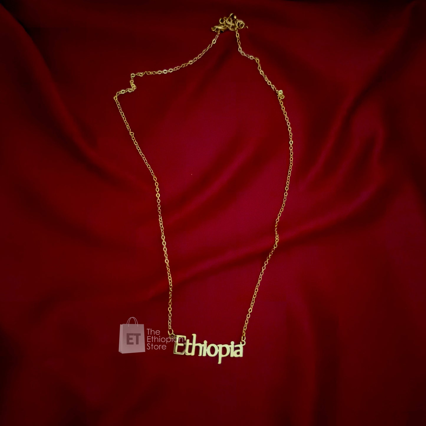 Ethiopia Written Necklace Habesha Jewelry Simple Habesha Necklace