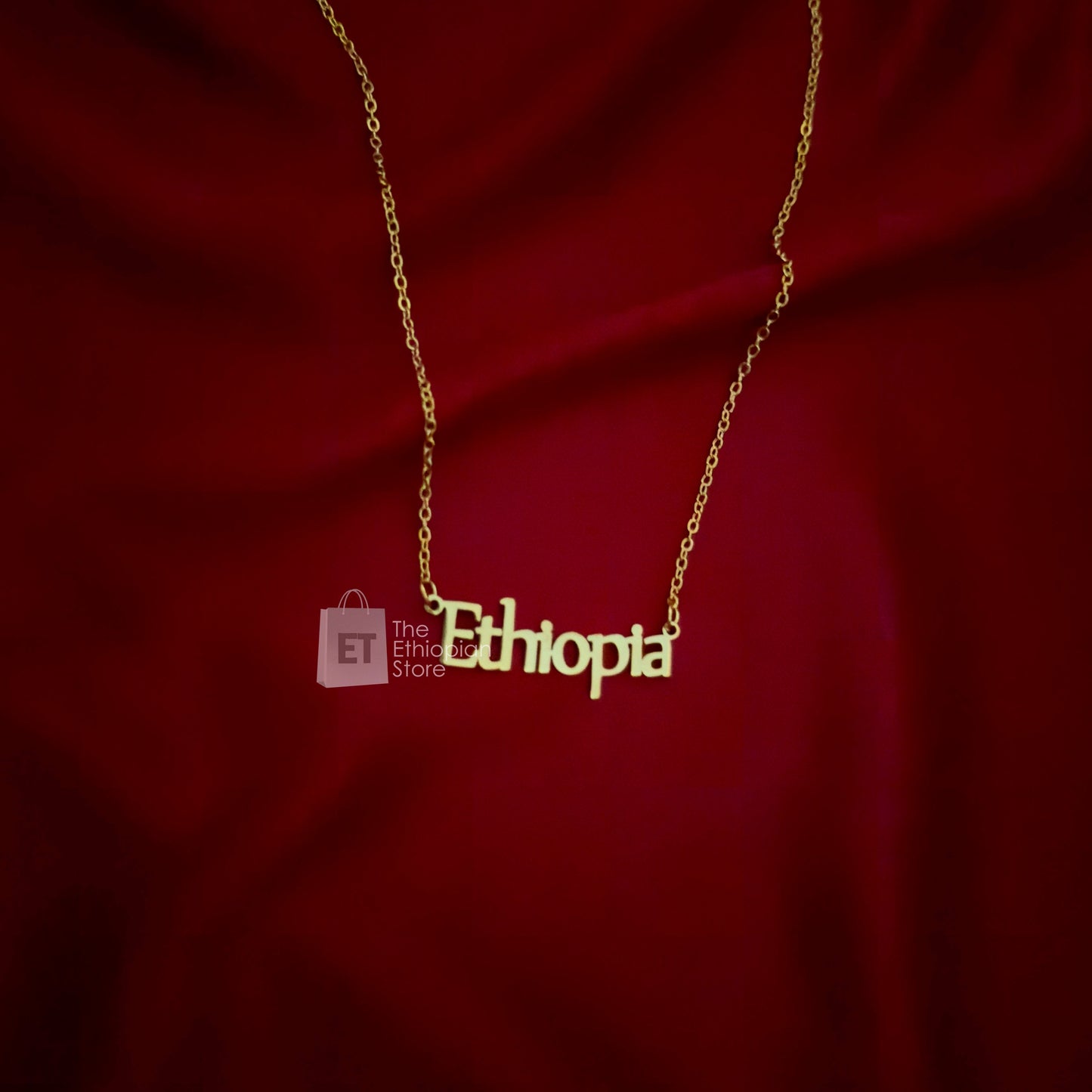 Ethiopia Written Necklace Habesha Jewelry Simple Habesha Necklace