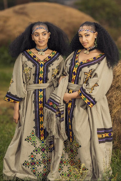 Traditional Ashenda Kemis with Colorful Embroidery for Cultural Celebration
