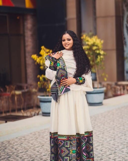 Beautifully Unique Ethiopian Traditional Dress