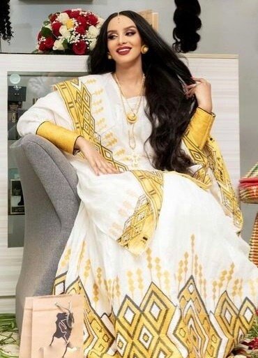 Mesmerizing Yellow Habesha Dress Yellow Habesha Kemis Design Habesha Libs