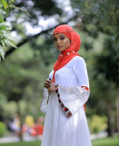 Beautiful Arsi Oromo Dress with Accessories