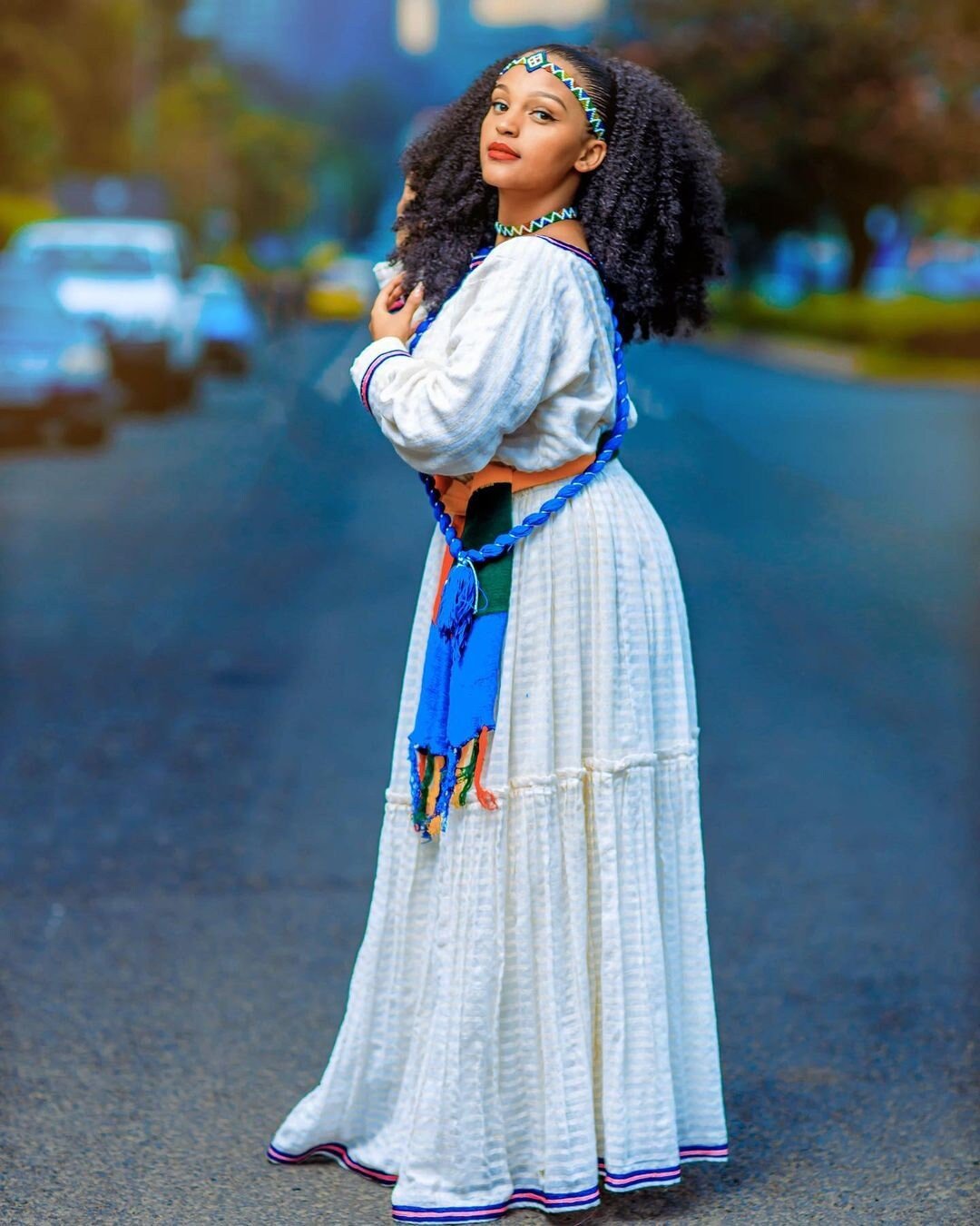 Stunning Habesha Kemis with Tilf Design and Menen-like Fabric, Habesha Kemis, Eritrean dress, ሀበሻ