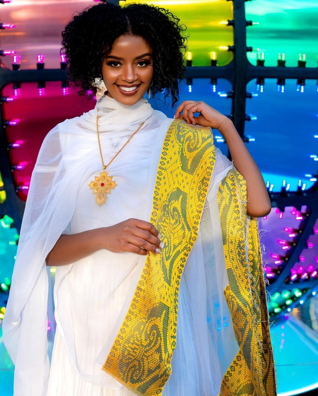 Beautiful Habesha Kemis Yellow Ethiopian Habesha Dress Zuria Modern Traditional Ethiopian Dress For Any Occasion ሀበሻ ቀሚስ ሀበሻ ልብስ