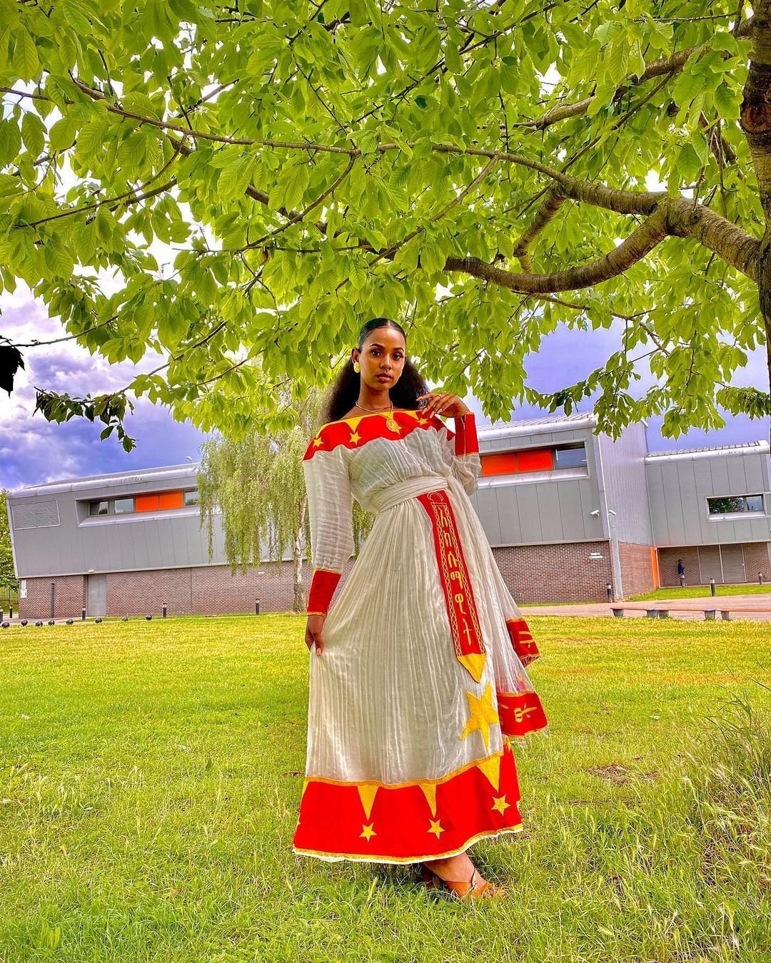 Tigray Habesha Dress Handwoven Habesha Dress Habesha Kemis Zuria Traditional Ethiopian Dress Eritrean Dress ሀበሻ ቀሚስ ሀበሻ ልብስ