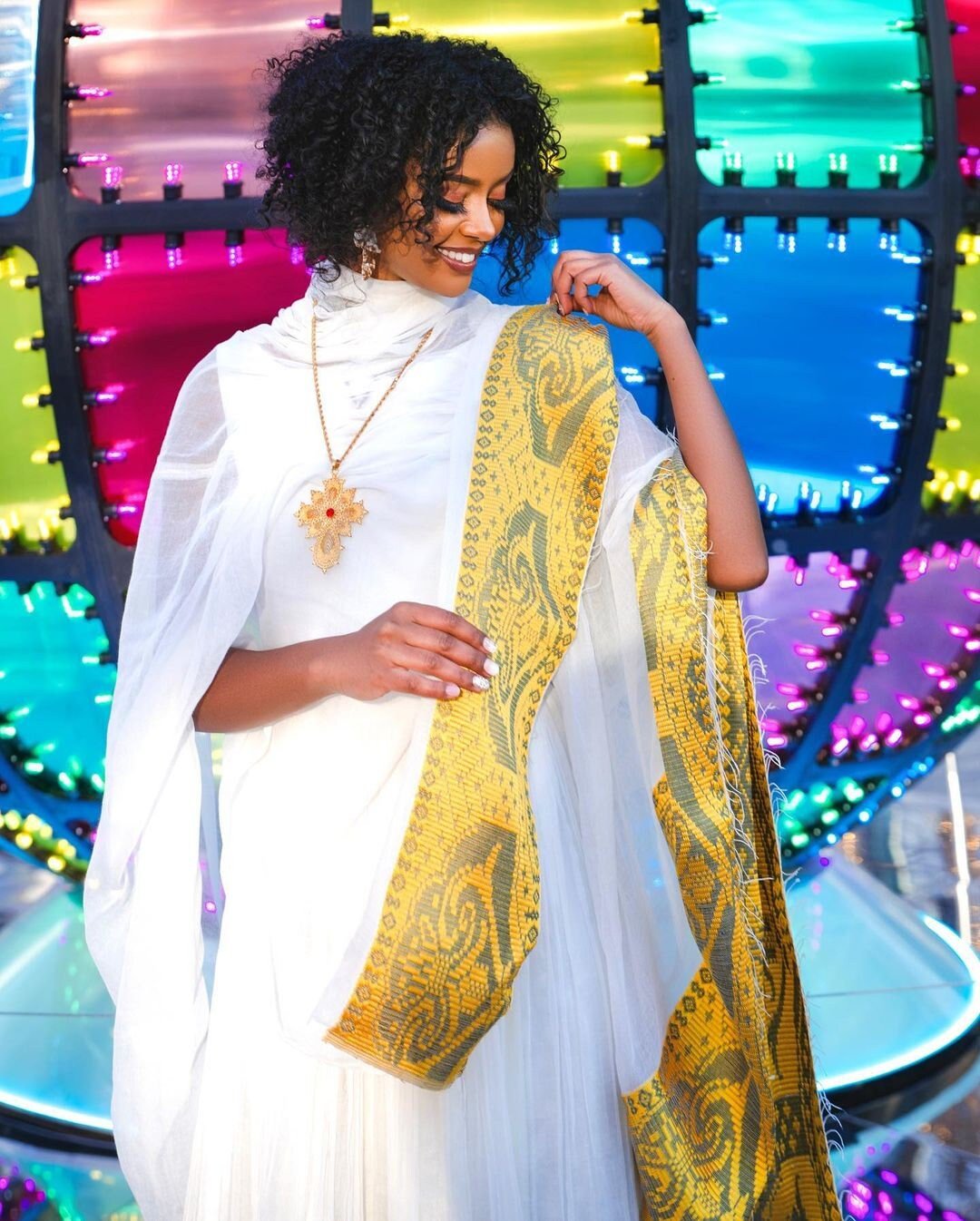 Beautiful Habesha Kemis Yellow Ethiopian Habesha Dress Zuria Modern Traditional Ethiopian Dress For Any Occasion ሀበሻ ቀሚስ ሀበሻ ልብስ