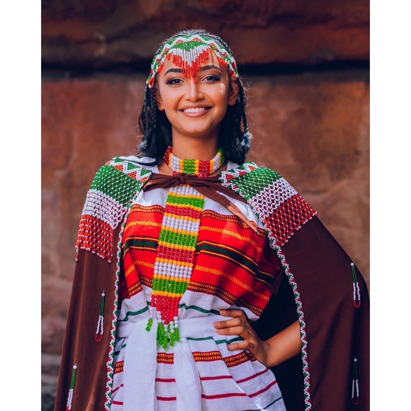 Bale Oromo Dress Traditional Oromo Dress With Accessories Habesha Dress ሀበሻ ቀሚስ ሀበሻ ልብስ