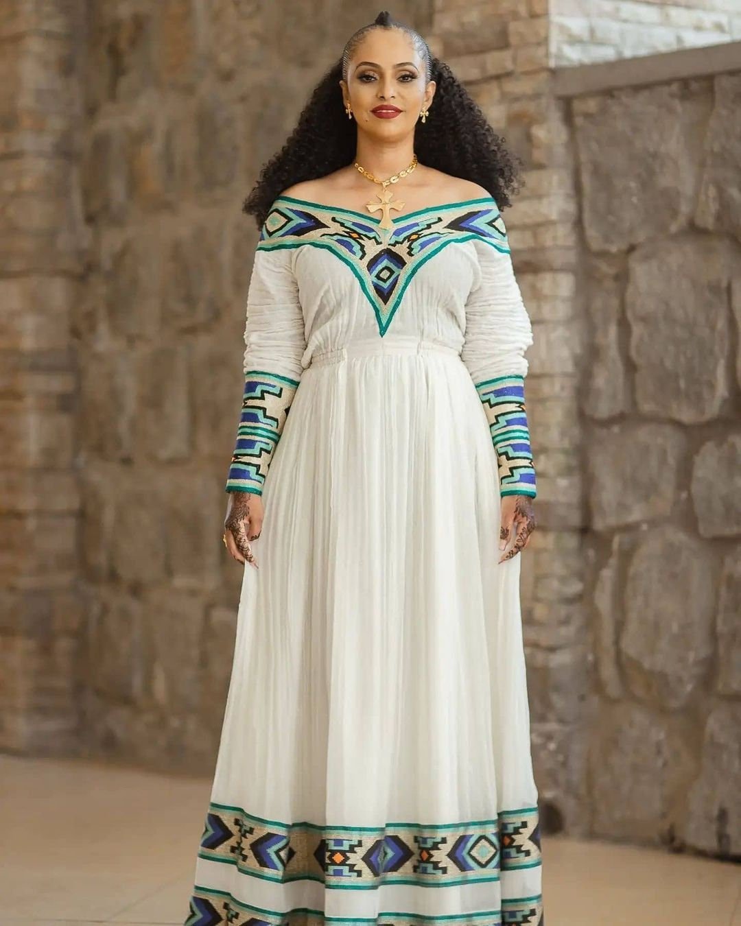 Exquisite Habesha Kemis Modern Ethiopian Habesha Dress Zuria Beautiful Traditional Ethiopian Dress tilf ሀበሻ ቀሚስ ሀበሻ ልብስ