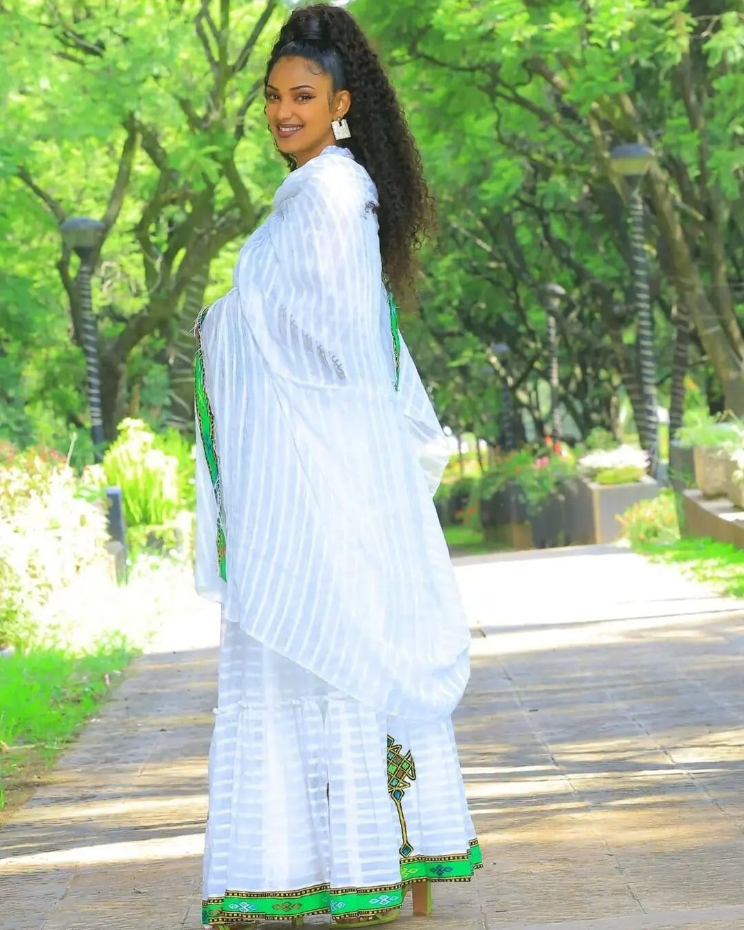 Simple Handwoven Habesha Kemis Modern Habesha Dress For Ethiopian New Year Eritrean Dress ሀበሻ ቀሚስ ሀበሻ ልብስ