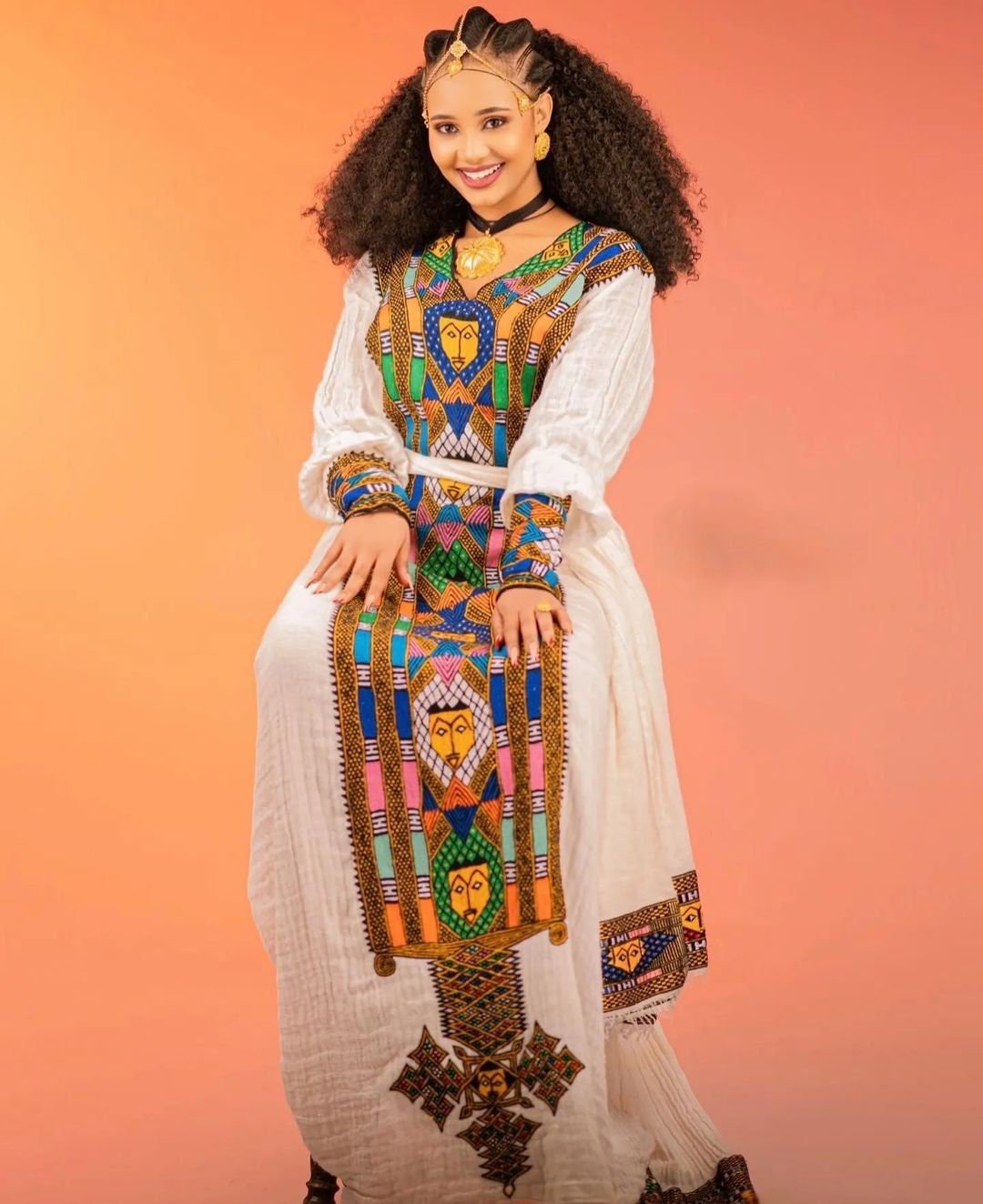 Gorgeous Habesha Dress Handwoven Habesha Kemis Modern Habesha Libs Eritrean Dress ሀበሻ ቀሚስ ሀበሻ ልብስ