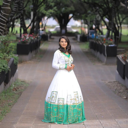 Beautiful Habesha Kemis Handwoven Habesha Libs Modern Habesha Dress Eritrean Dress ሀበሻ ቀሚስ ሀበሻ ልብስ