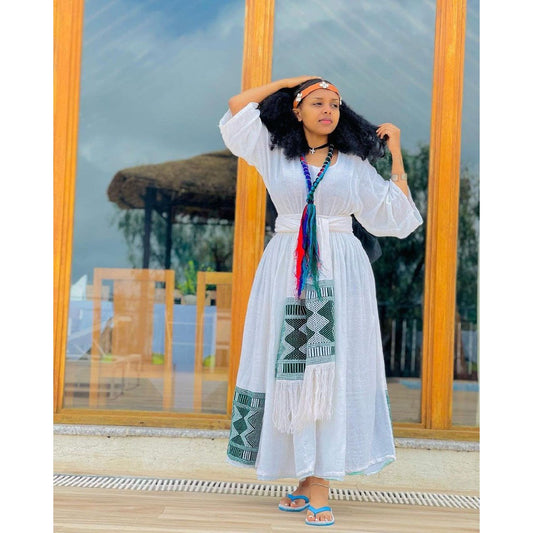 Beautiful Habesha Kemis Handwoven Habesha Libs Simple Habesha Dress Eritrean Dress ሀበሻ ቀሚስ ሀበሻ ልብስ