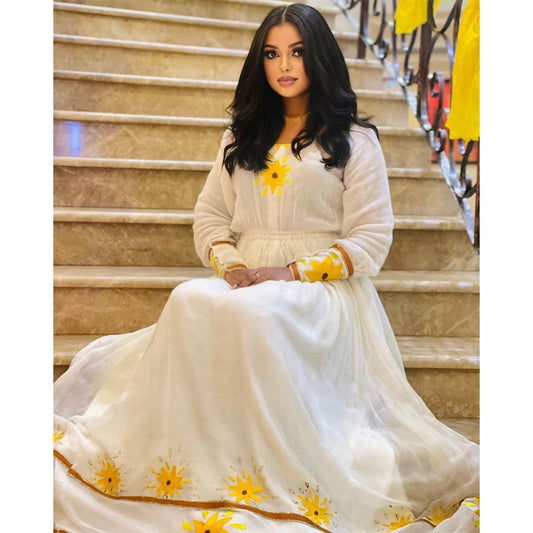 Gorgeous Habesha Dress Handwoven Habesha Kemis Modern Habesha Libs Eritrean Dress ሀበሻ ቀሚስ ሀበሻ ልብስ