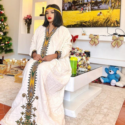 Handwoven Habesha Kemis Modern Habesha Dress Simple Habesha Libs Eritrean Dress ሀበሻ ቀሚስ ሀበሻ ልብስ