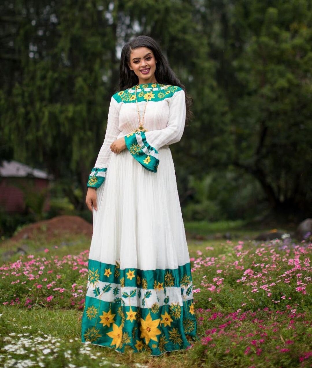 Modern Habesha Dress Handwoven Habesha Kemis Simple Habesha Libs Eritrean Dress ሀበሻ ቀሚስ ሀበሻ ልብስ