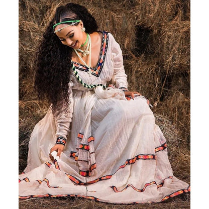 Simple Habesha Dress Ethiopian Traditional Dress Handwoven Habesha Libs Modern Habesha Kemis Eritrean Dress ሀበሻ ቀሚስ ሀበሻ ልብስ