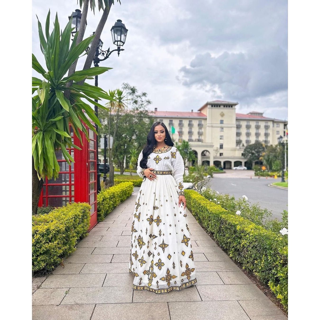 Gorgeous Habesha Dress Modern Ethiopian Dress Women's Dress Habesha Kemis Eritrean Dress Women's Style ሀበሻ ቀሚስ ሀበሻ ልብስ