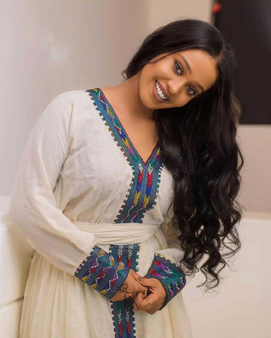Ethiopian dress cultural habesha dress