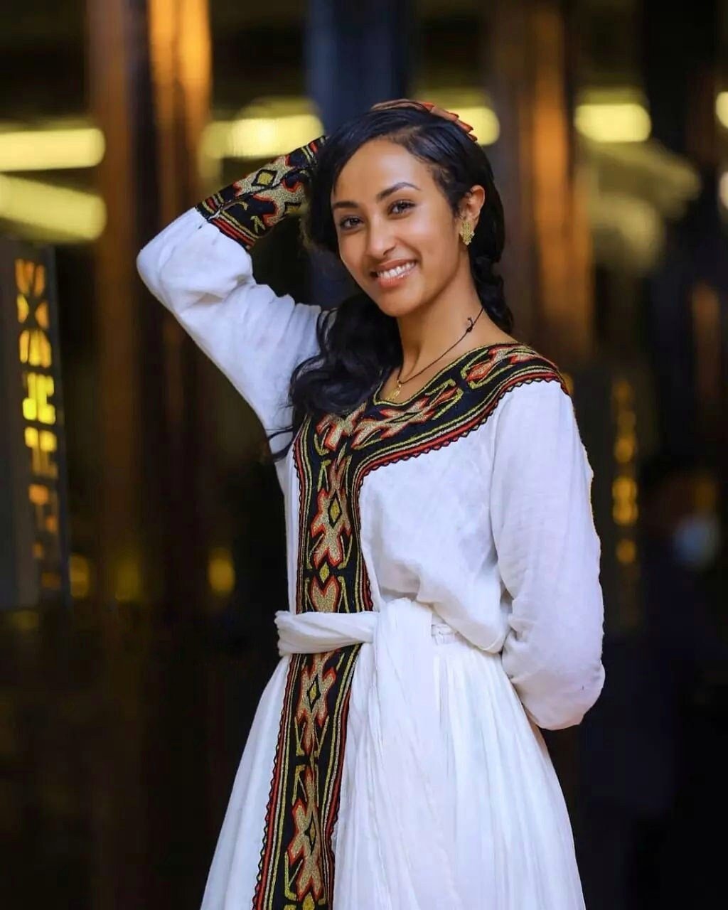 Timeless Beauty Habesha Dress Modern Habesha Kemis Design Habesha Libs es00120