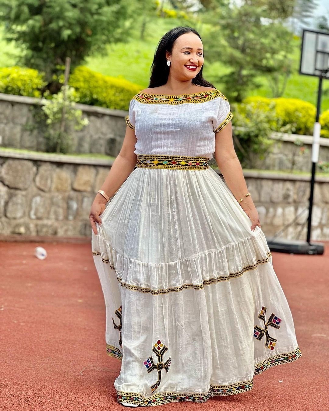 Modern Habesha Dress with a Touch of Elegance Habesha Kemis Design Hab ...