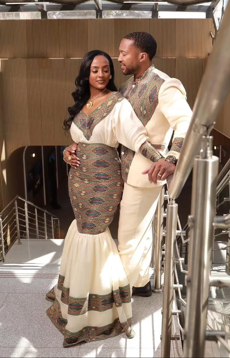 Ethiopian Traditional Wedding Attire | Habesha Kemis & Cultural Suit