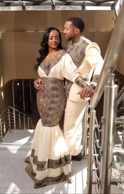 Ethiopian Traditional Wedding Attire | Habesha Kemis & Cultural Suit