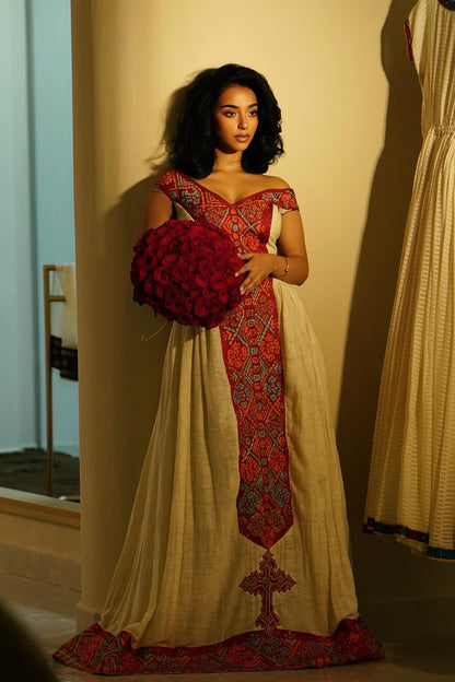 Elegant Habesha Dress Timeless Ethiopian Traditional Clothing