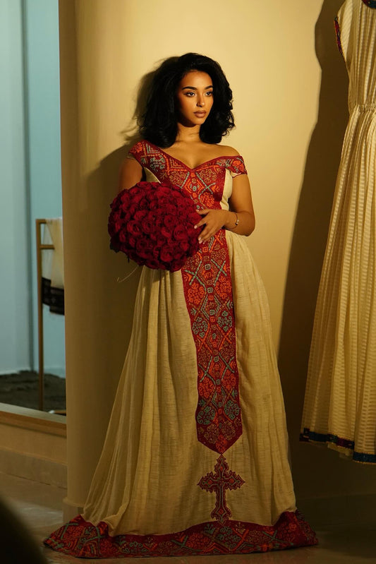 Elegant Habesha Dress Timeless Ethiopian Traditional Clothing