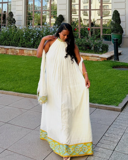Habesha Dress Authentic Habesha Kemis Ethiopian Dress and Traditional Clothing 243