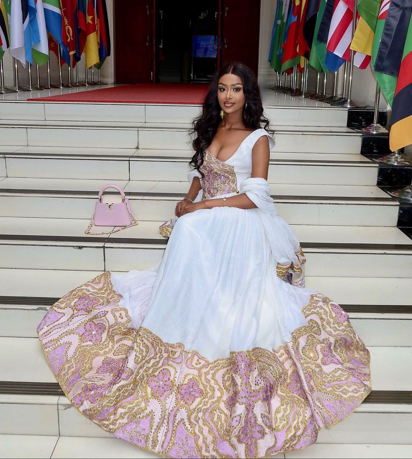 Ethiopian Wedding Dress Premium Traditional Ethiopian Clothing