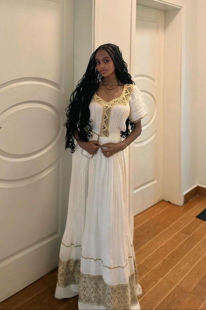 Habesha Dress Elegant & Authentic Traditional Ethiopian Dress Design