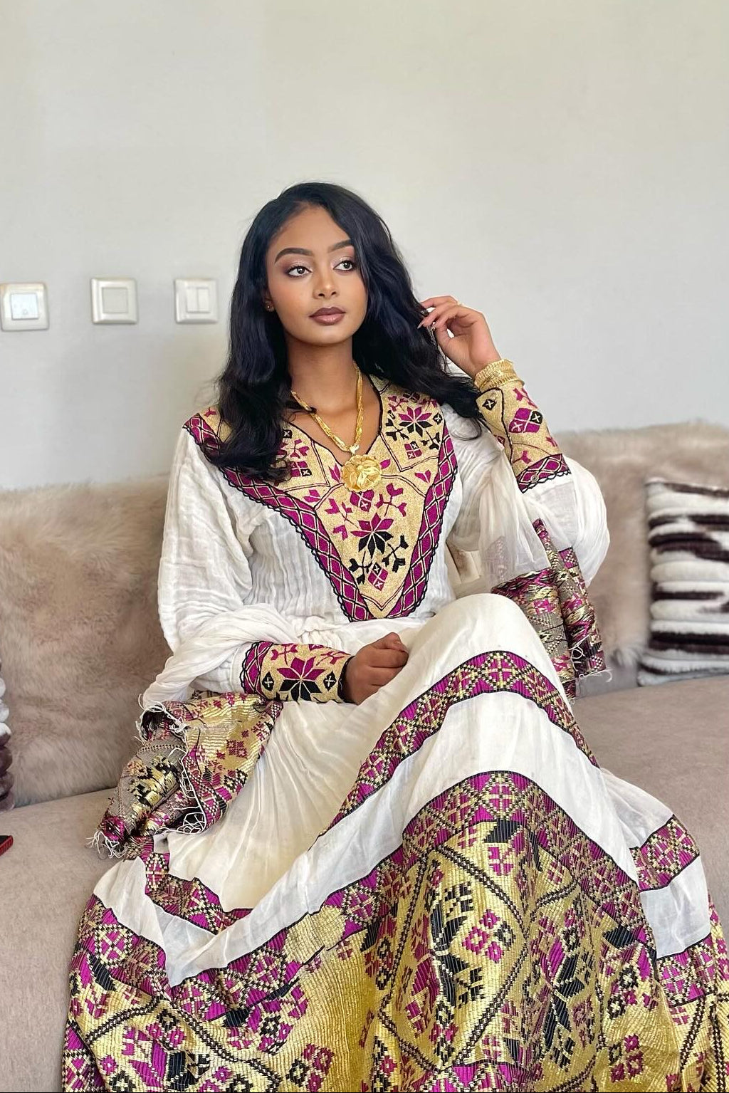 Habesha Kemis Classic Habesha Dress & Traditional Ethiopian Dress